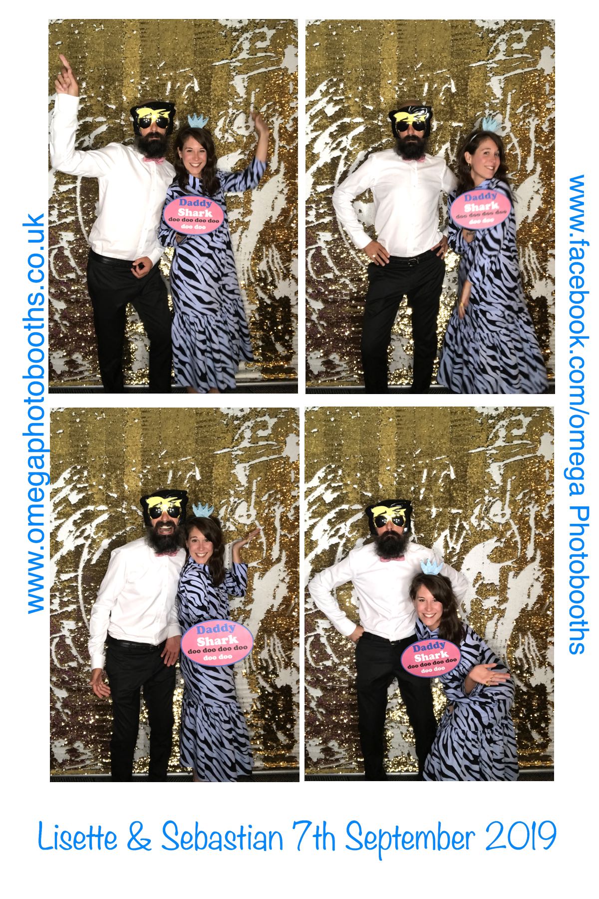 Lisette & Sebastian | View more photos from the event at gallery.omegaphotobooths.co.uk/u/Omega-Photobooths/Lisette-Sebastian